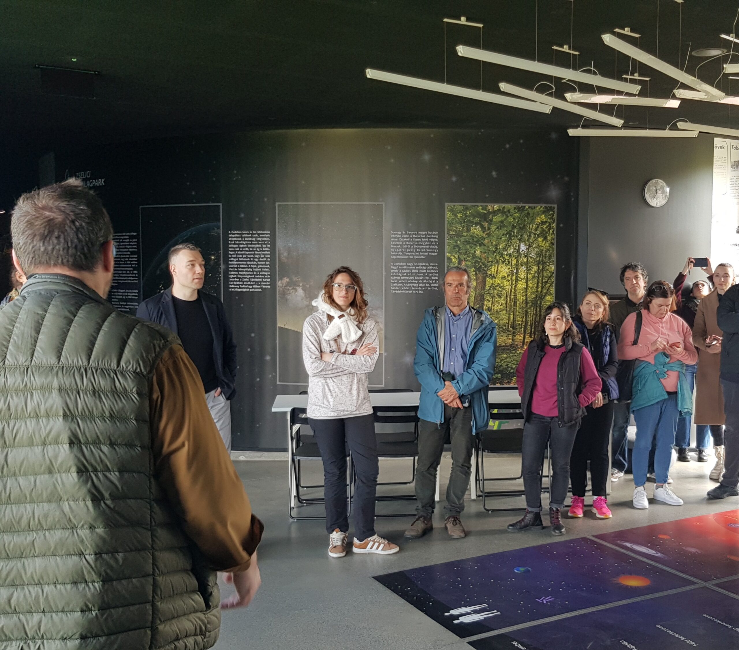 Eleonora during our meeting in Hungary