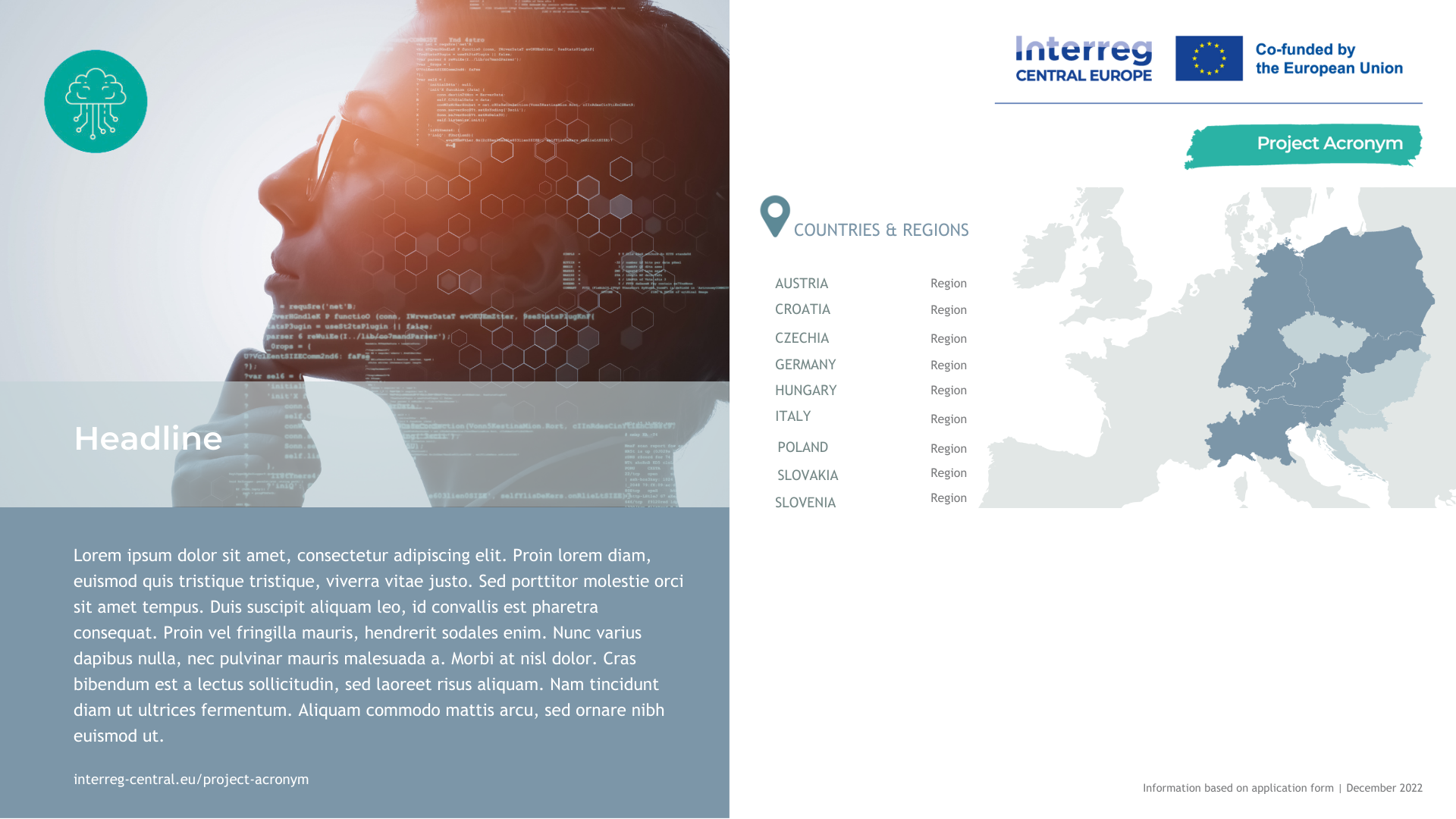 Interreg CE factsheet template