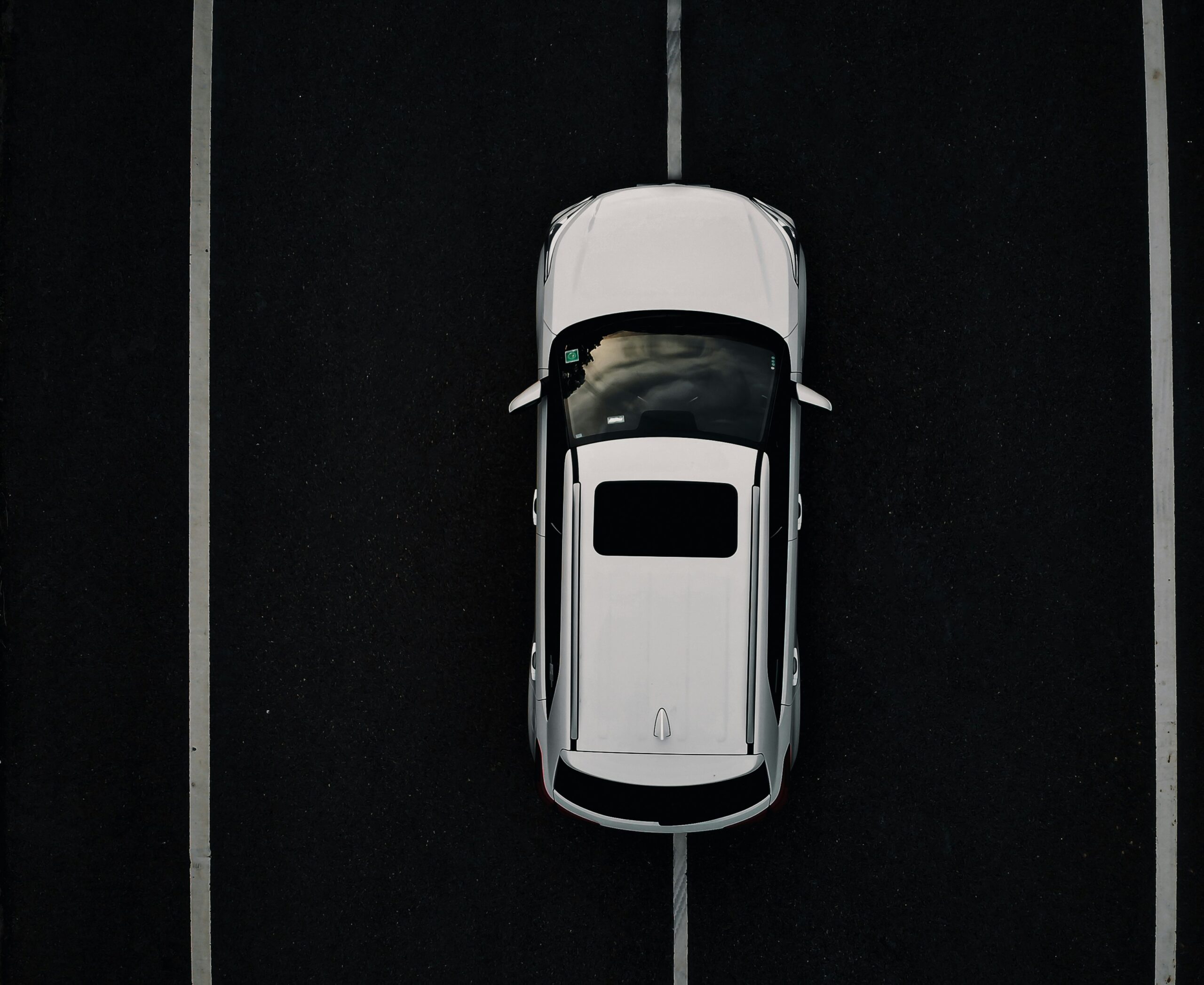 Car aeriel view
