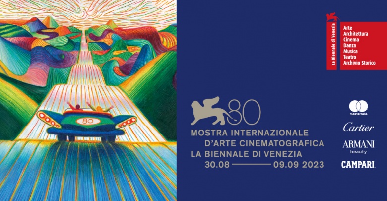 80th international film festival Venice banner
