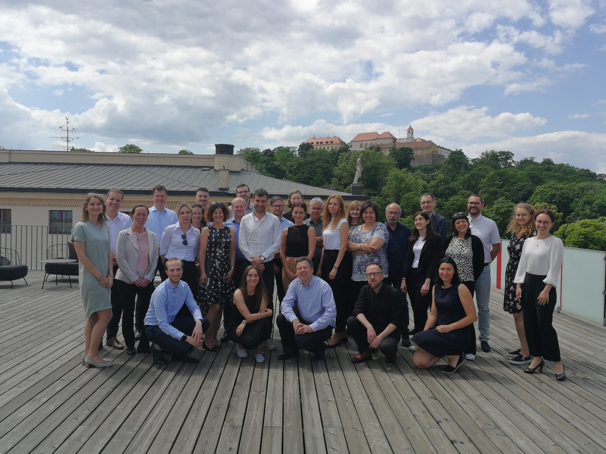 Brno Kick-off team photo