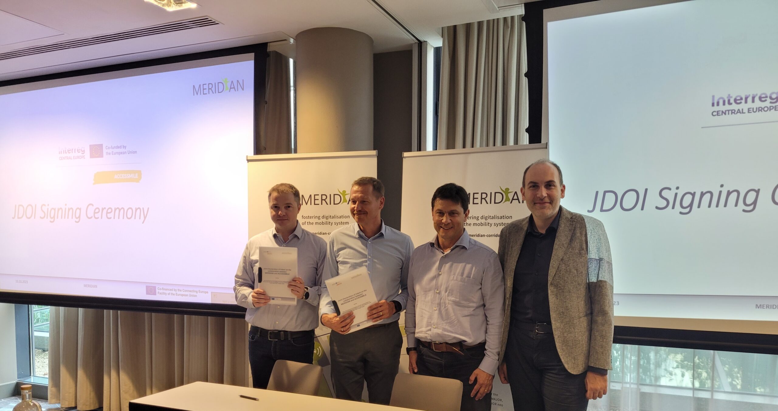 Partners of ACCESSMILE and the Joint Declaration with MERIDIAN
