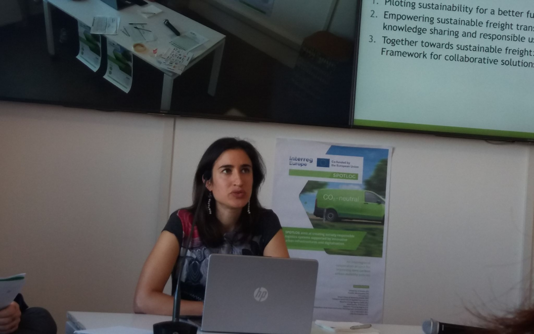 Project presentation at SPOTLOG 2nd Exchange of Experience Event in Rimini.