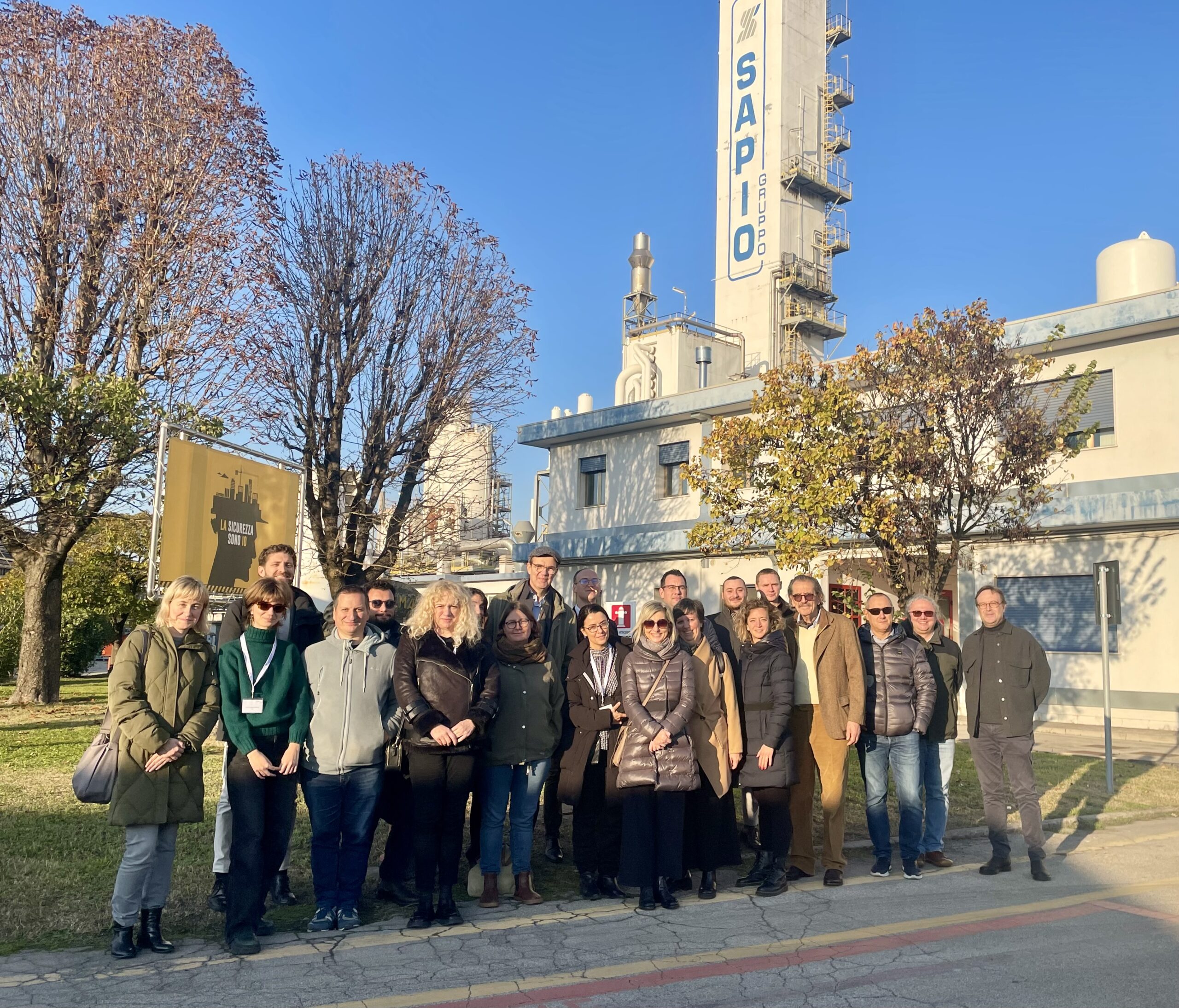 H2CE Study Visit at Sapio’s Group Green Hydrogen Hub in Venice