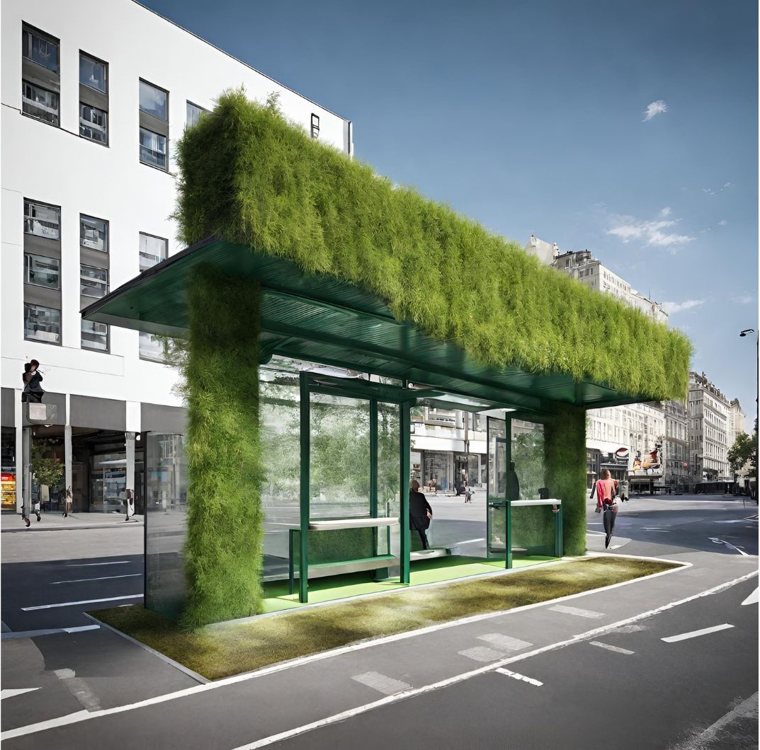 Green Bus Stops for Greater Resilience in Maribor