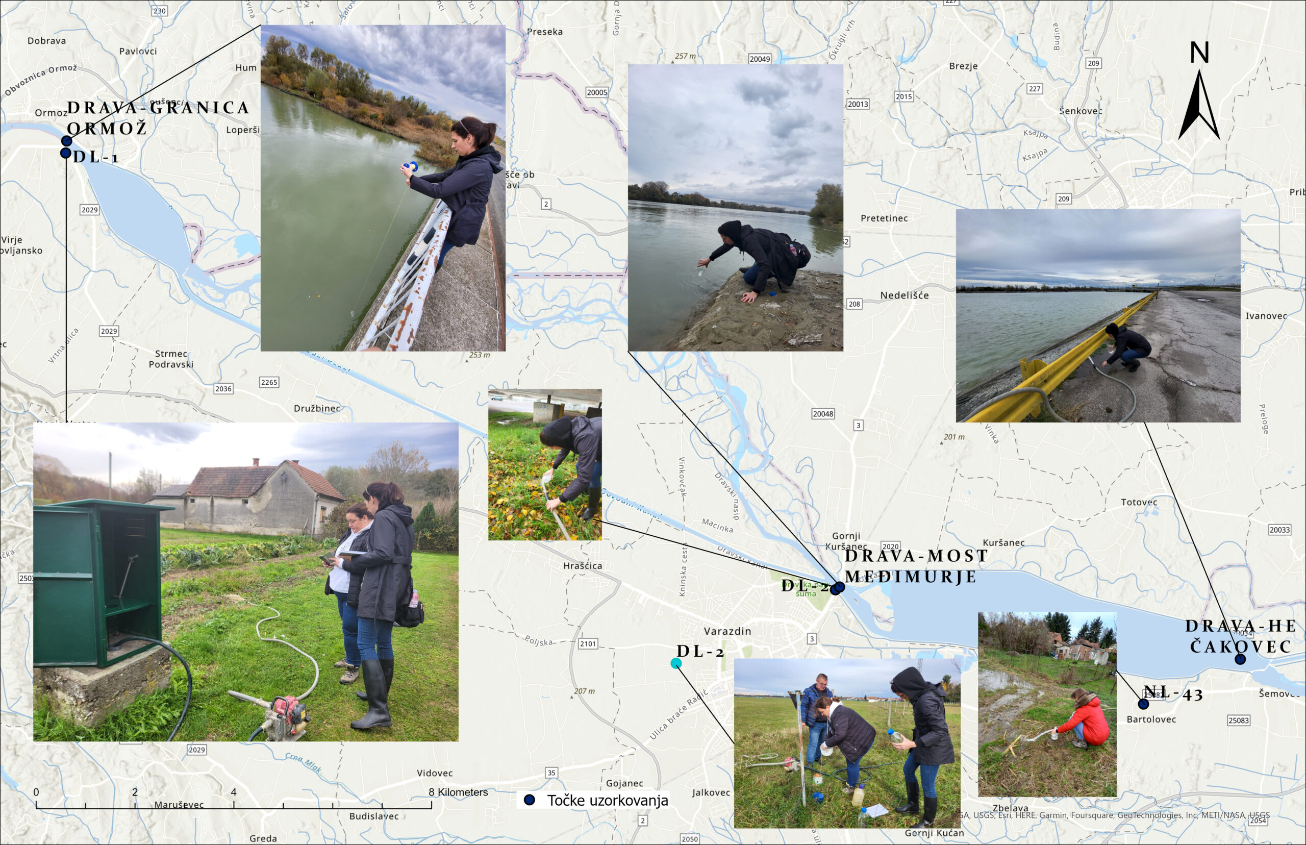 Field Work: Exploring Groundwater Interactions in the Varaždin Aquifer