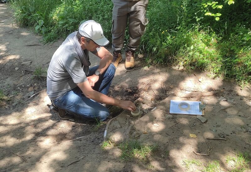 Estimating soil erosion rates along trails by means of tree root analysis