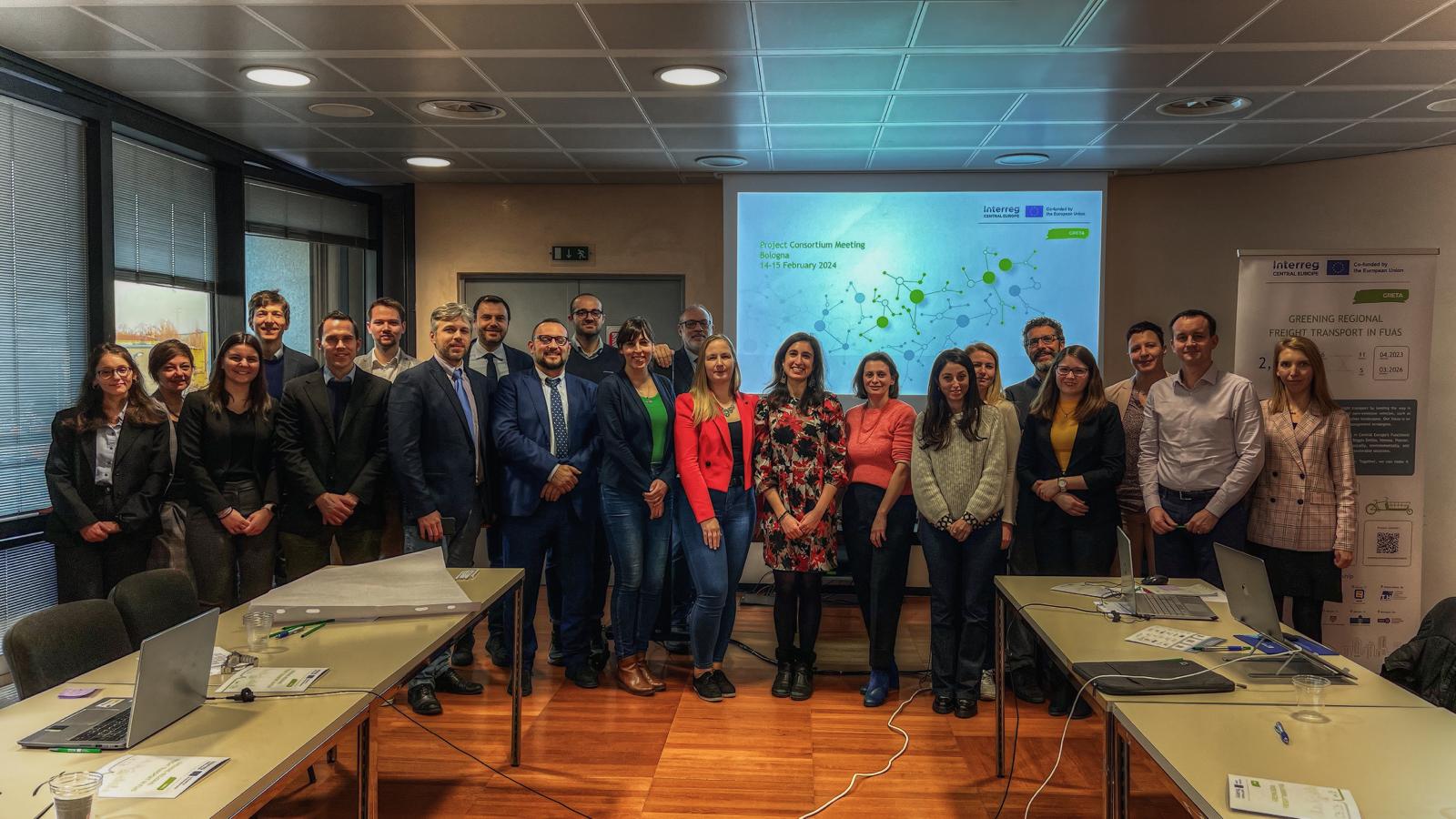 GRETA Consortium Meeting in Bologna Advances Urban Logistics Greening Efforts