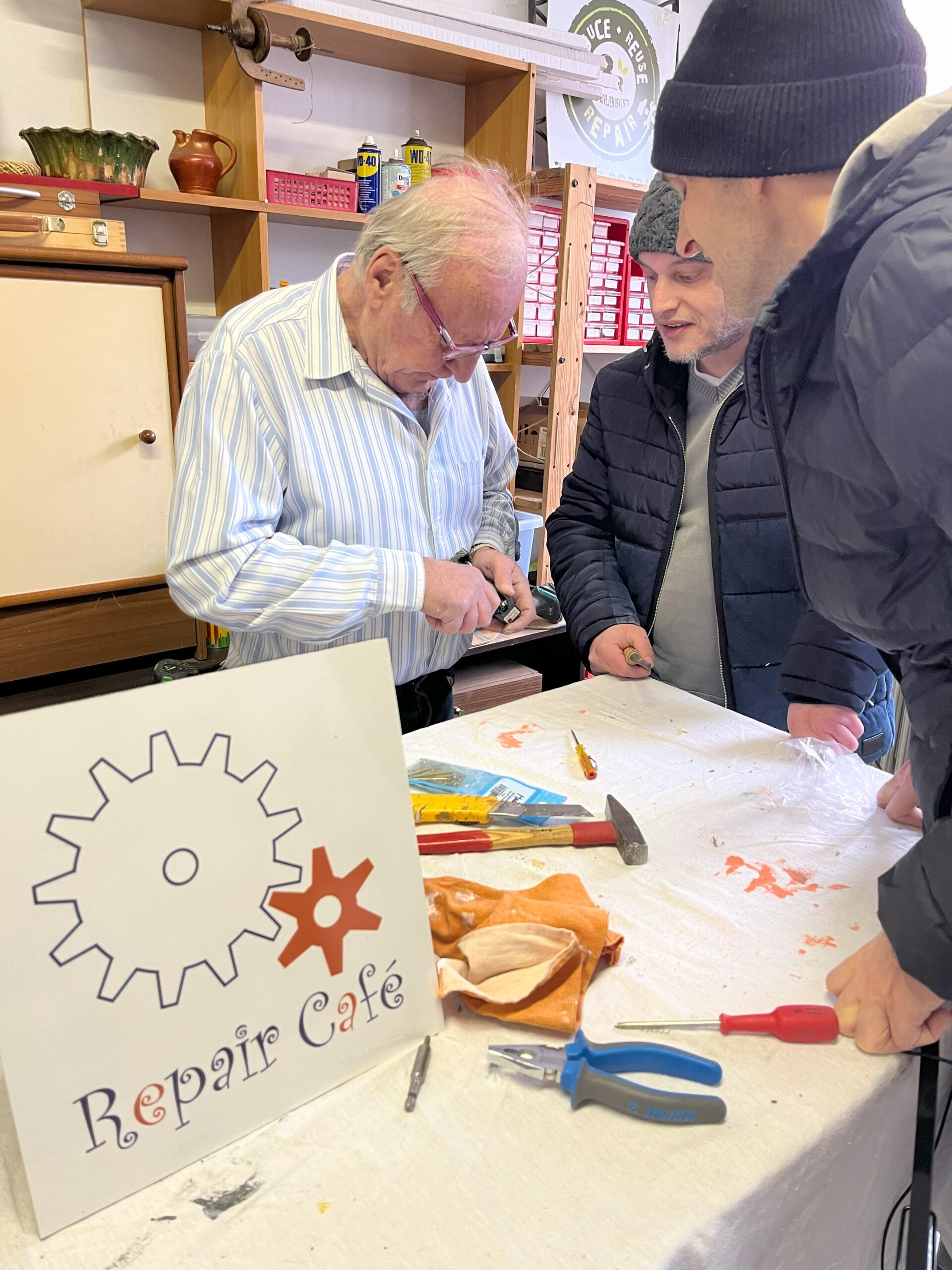 Successful Repair Café Workshop Promotes Circular Economy in Ljubljana