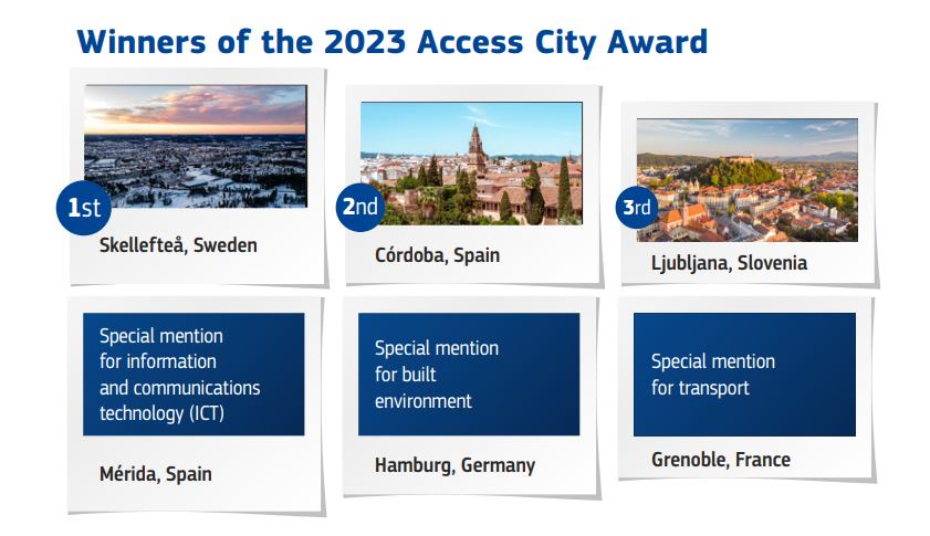 Have you heard about the Access City Award?