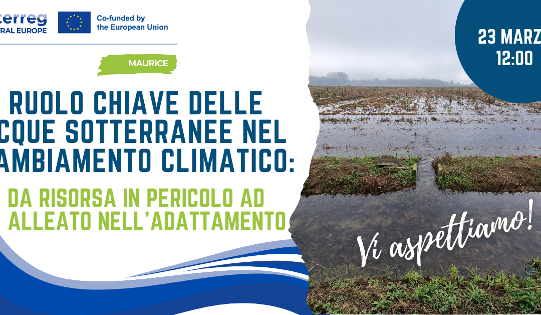 Discover the key role of groundwater in climate change adaptation this Saturday at ‘Fa’ la cosa giusta’ in Italty