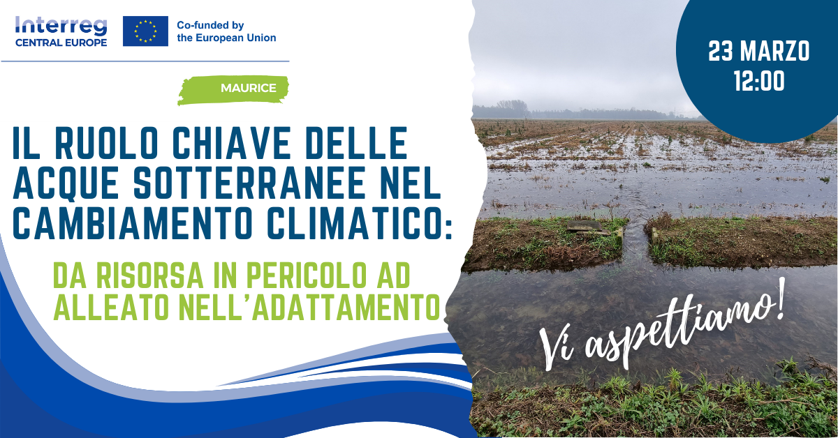 Discover the key role of groundwater in climate change adaptation this Saturday at ‘Fa’ la cosa giusta’ in Italty