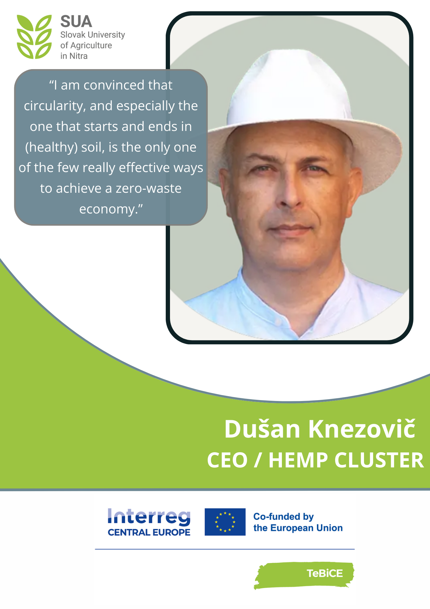 Expert interview with Dušan Knezovič from Slovak University of Agriculture in Nitra
