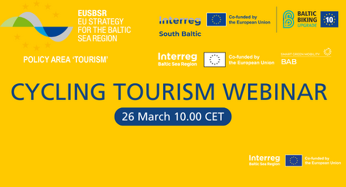 Cycling tourism webinar EUSBSR PA Tourism