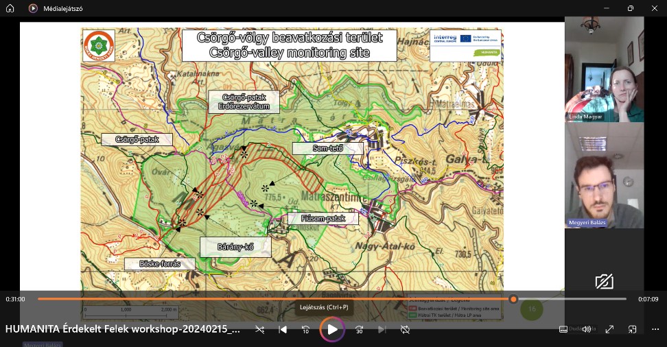 Successful interviews conducted with stakeholders of CEEweb and Bükk National Park Directorate