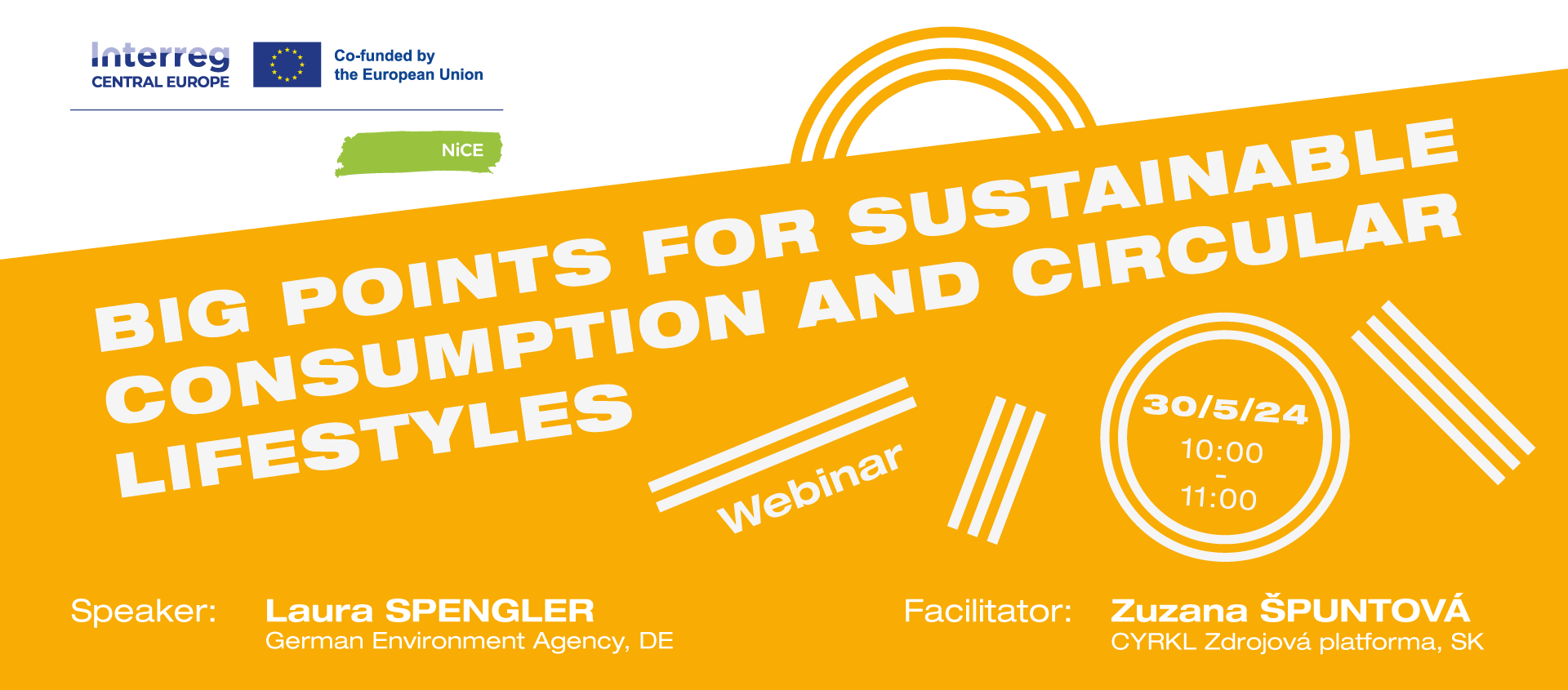 NiCE Webinar: Big Points for Sustainable Consumption and Circular Lifestyles