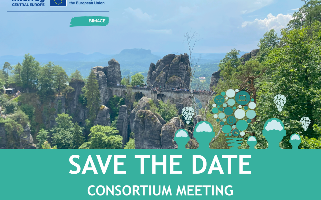 SAVE THE DATE: Next BIM4CE project meeting on site in Dresden, Germany: September 24th and 25th, 2024.