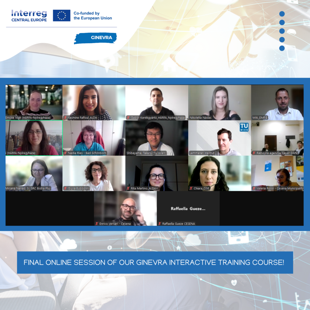 Third and Final Session of the Online GINEVRA Interactive Training ...