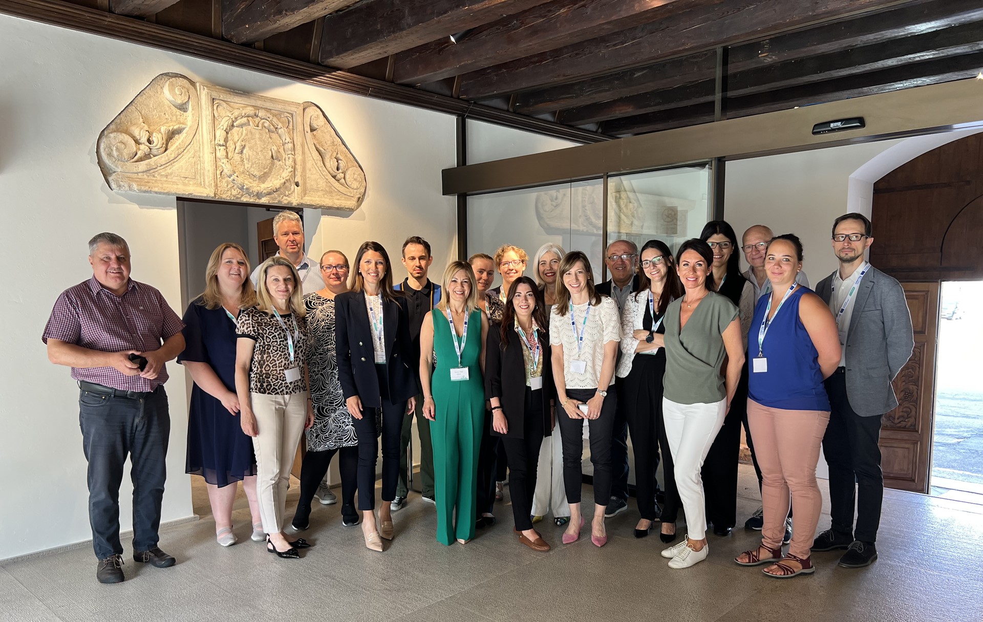 Group photo of Kick Off Meeting held in Verona with all the partners