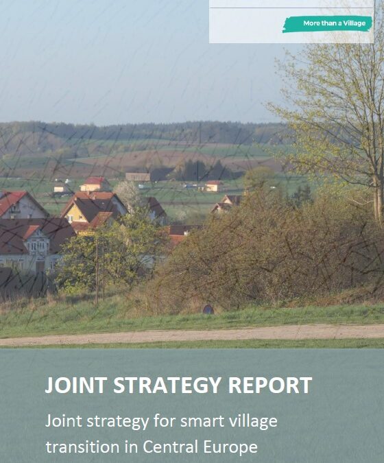 Joint strategy for smart village transition in Central Europe is now available!