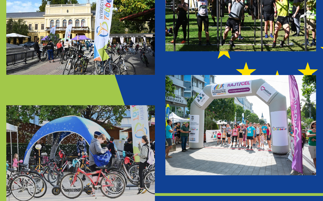 Active urban mobility events in Nyíregyháza