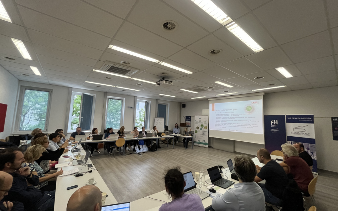 On 26th and 27th September, the Food4CE project meeting was held in Vienna, during which sustainable urban food logistics use cases were demonstrated