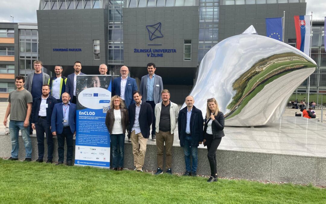 Paving the future of smart governance: EnCLOD partners met in Žilina to discuss Open Data innovations