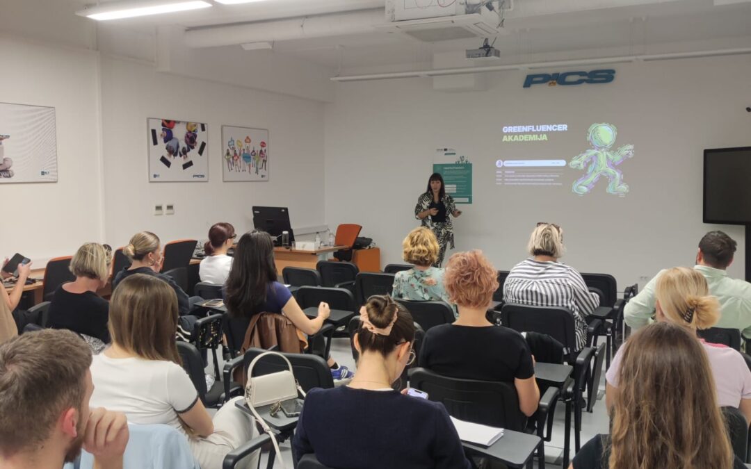 GreenFluencer Academy: IRI Center and Faculty of Economics in Split empower 15 green change-makers