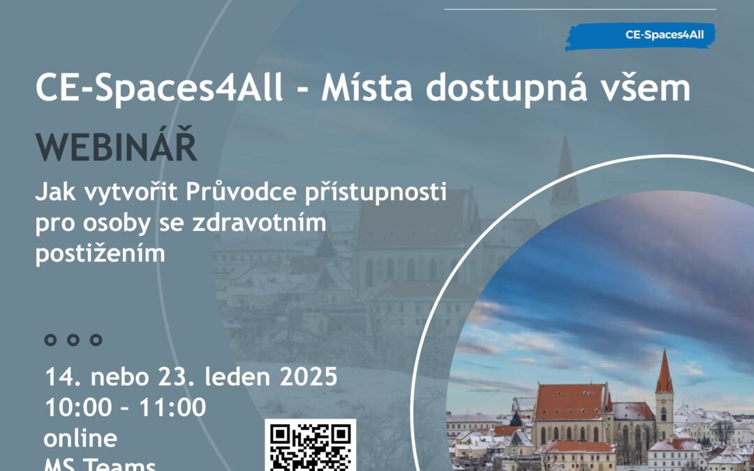 Czech-Austrian pilot region has been testing Accessibility Guides – Next in the series of webinars