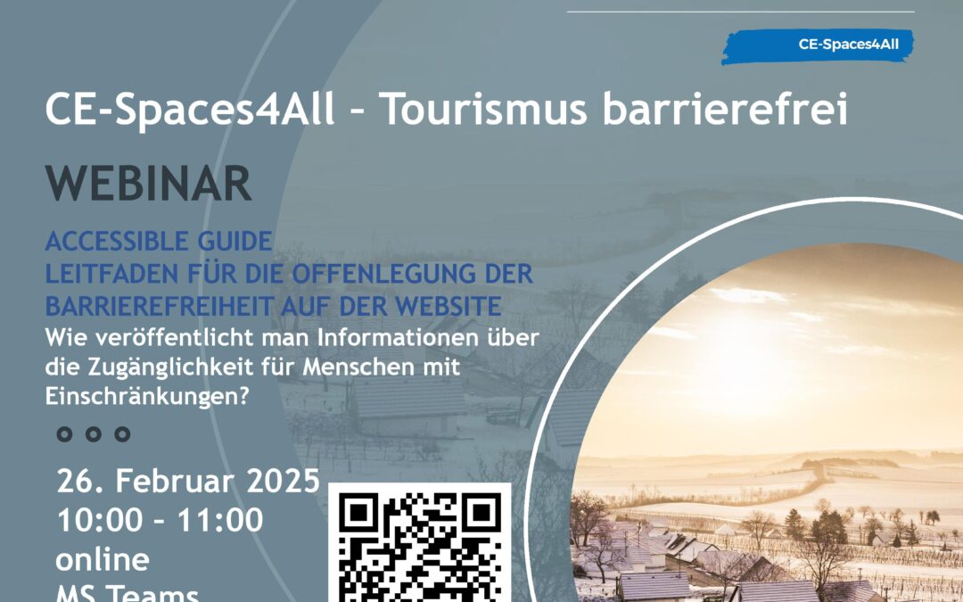 Another webinar about Accessibility Guide – this time for Austria