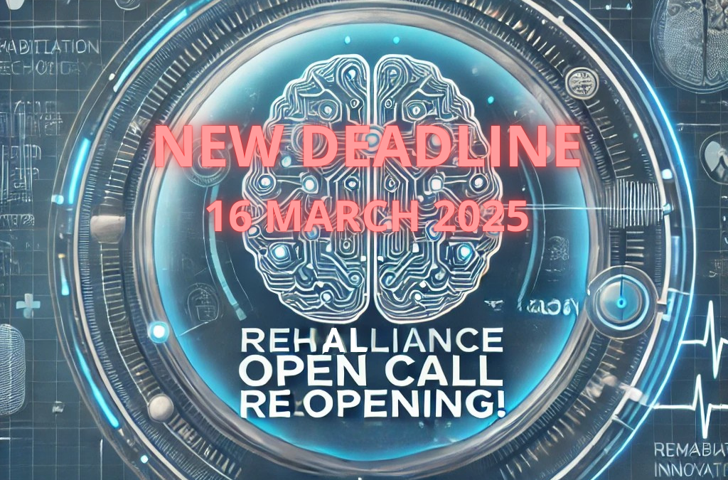 RE-OPENING: The RehAllianCE Calling All Innovative SMEs in Rehabilitation!