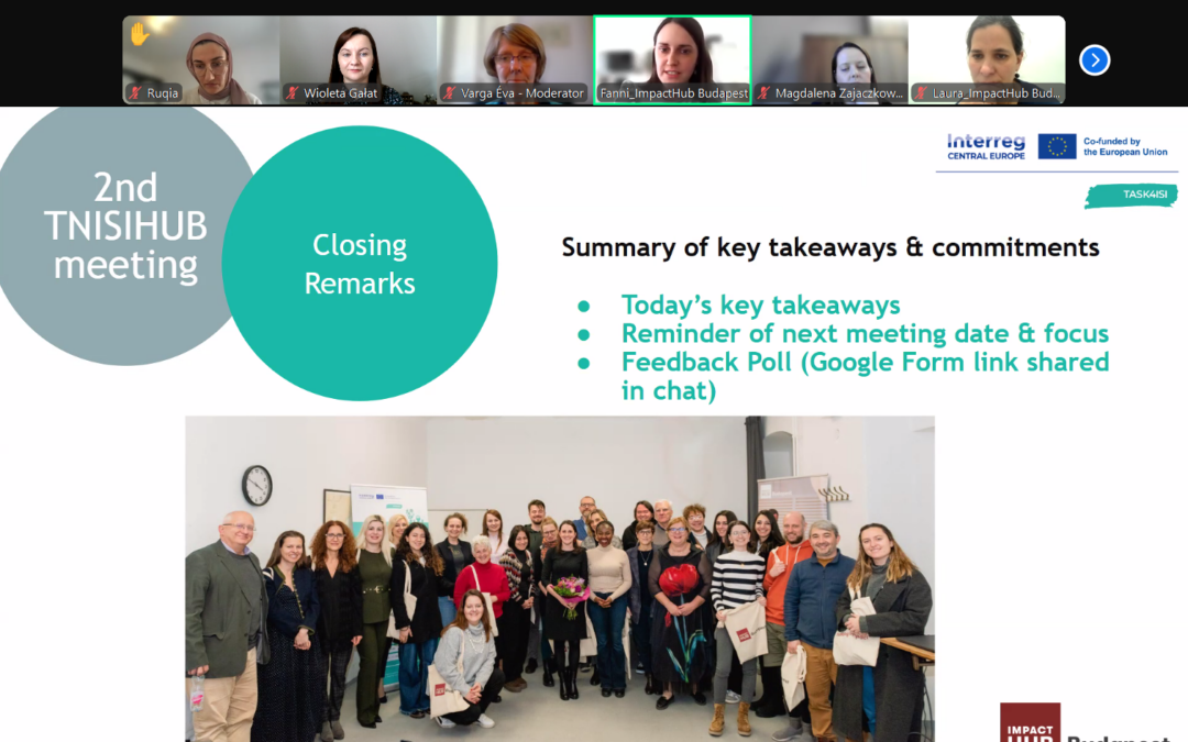 2nd TNISIHUB meeting