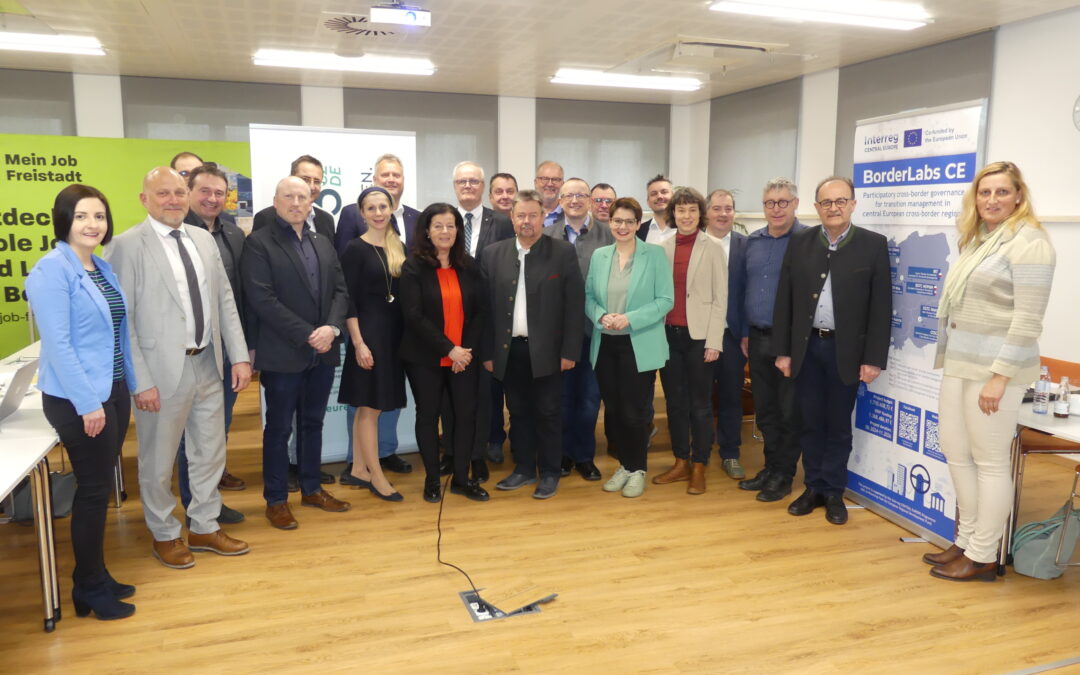 BorderLabs CE: Regional Kick-Off Conference – Building Cross-Border Solutions in Upper Austria