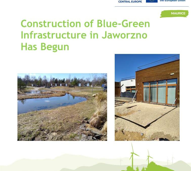 Construction of Blue-Green Infrastructure in Jaworzno has begun