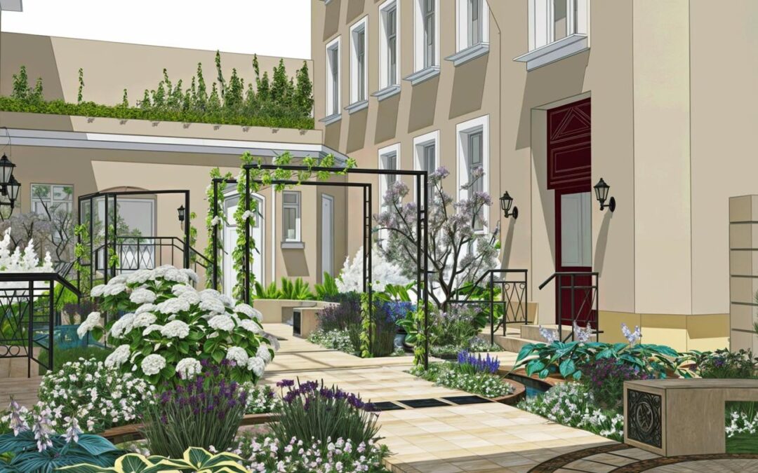 Making historic courtyards fit for climate change