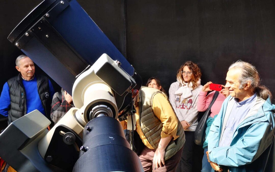 Project news from a darksky park in Hungary
