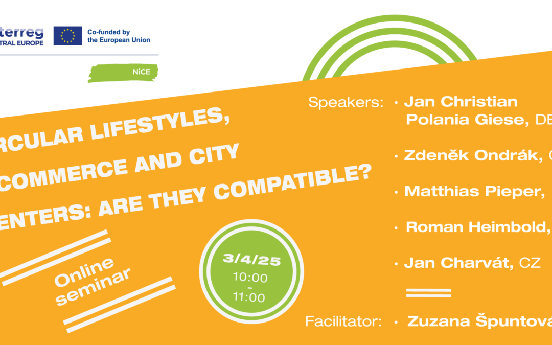 NiCE Online Seminar #4: Circular Lifestyles, E-commerce and City centers: Are they compatible?