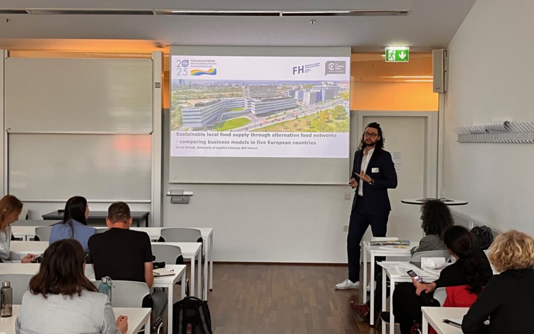 The Austrian Innovation Hub takes the stage at the 2025 Research Forum of Austrian Universities of Applied Sciences