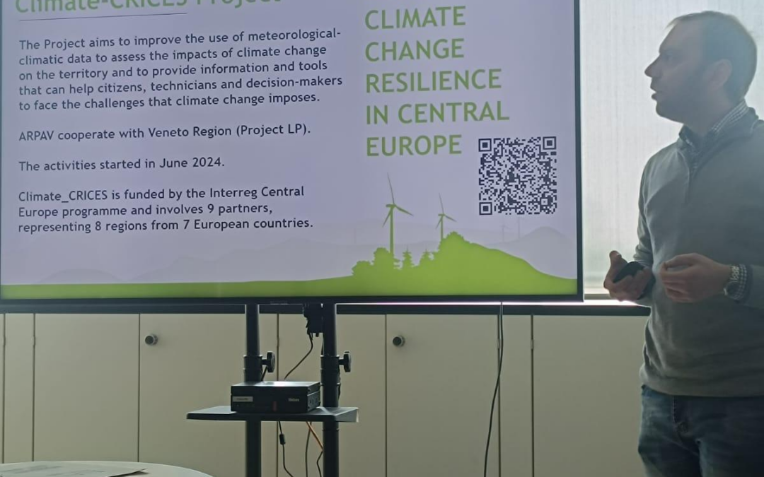 Climate-CRICES Presented at Kickoff of Interreg BREATHING Project in Treviso