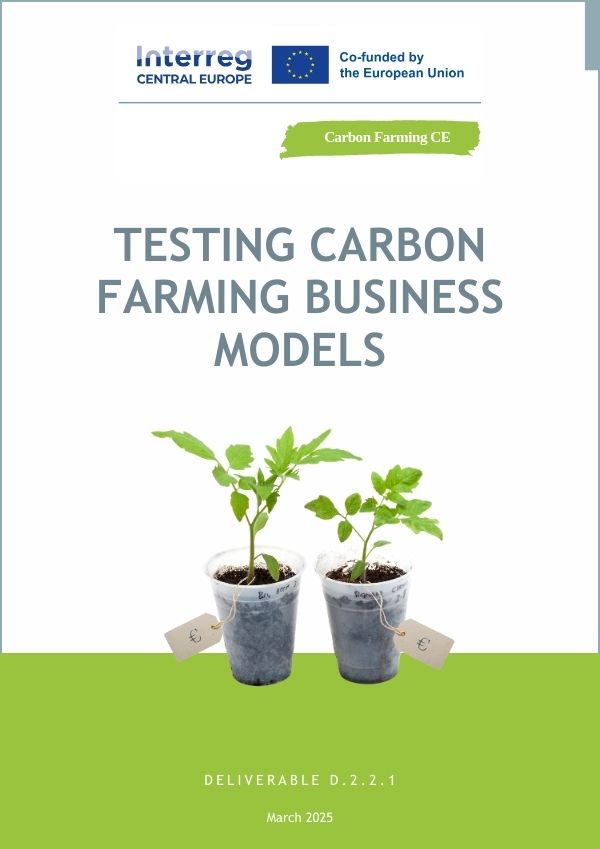 TESTING CARBON FARMING BUSINESS MODELS
