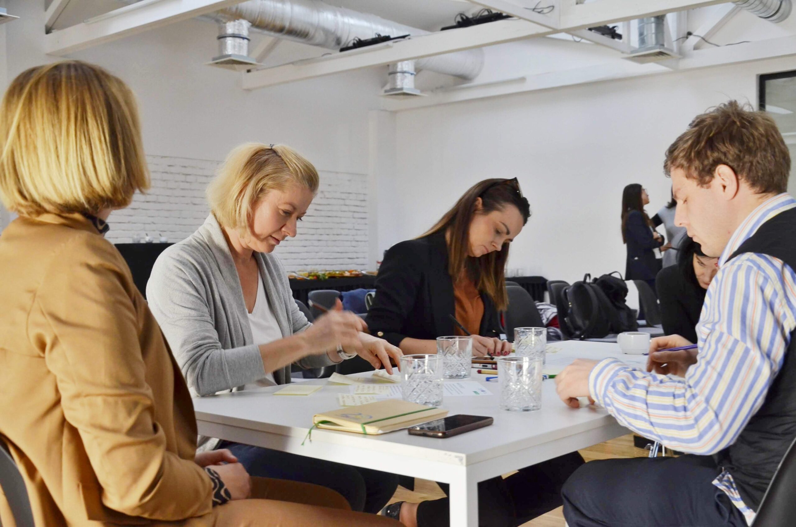 © CIKE Experts on soft skills brainstorming during focus group Creative region Kosice // CIKE
