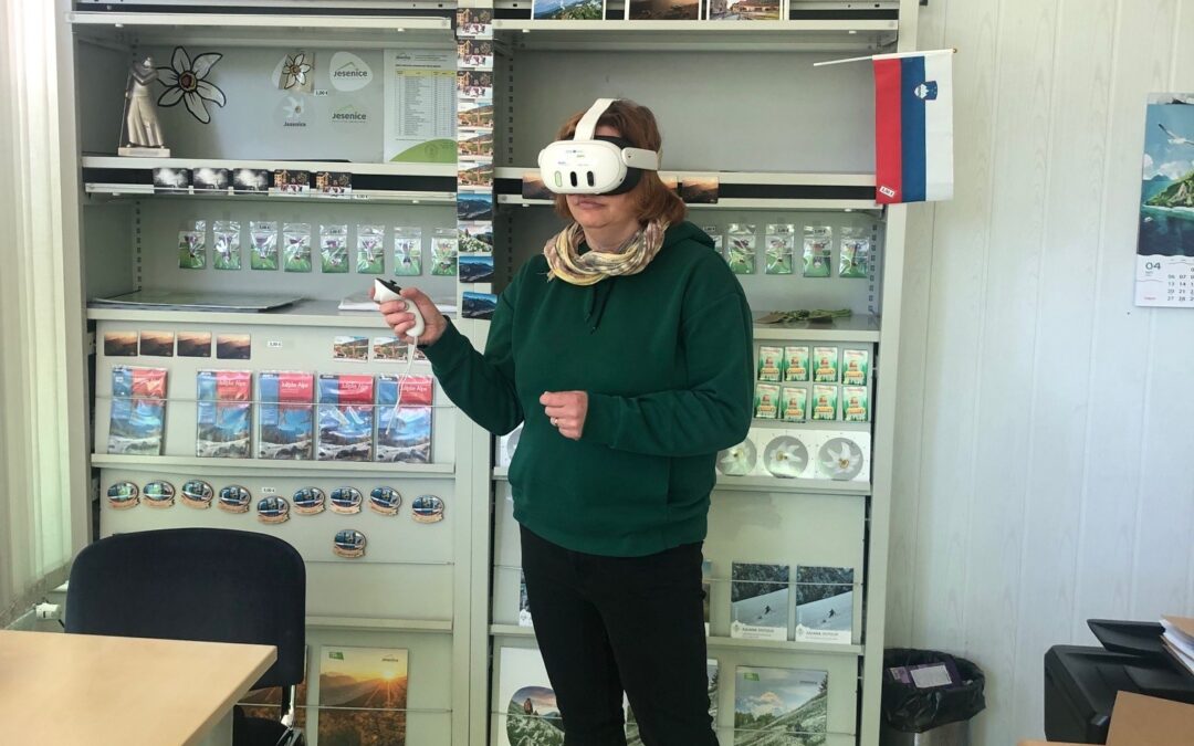 Activities from ReCo Pilot Actions: Discovering the mountain daffodil and its habitat through augmented reality, Slovenia