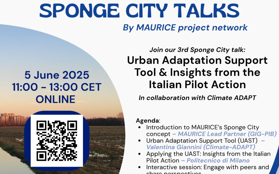 Sponge City Talks – Urban Resilience Tools and Italian Pilot Insights