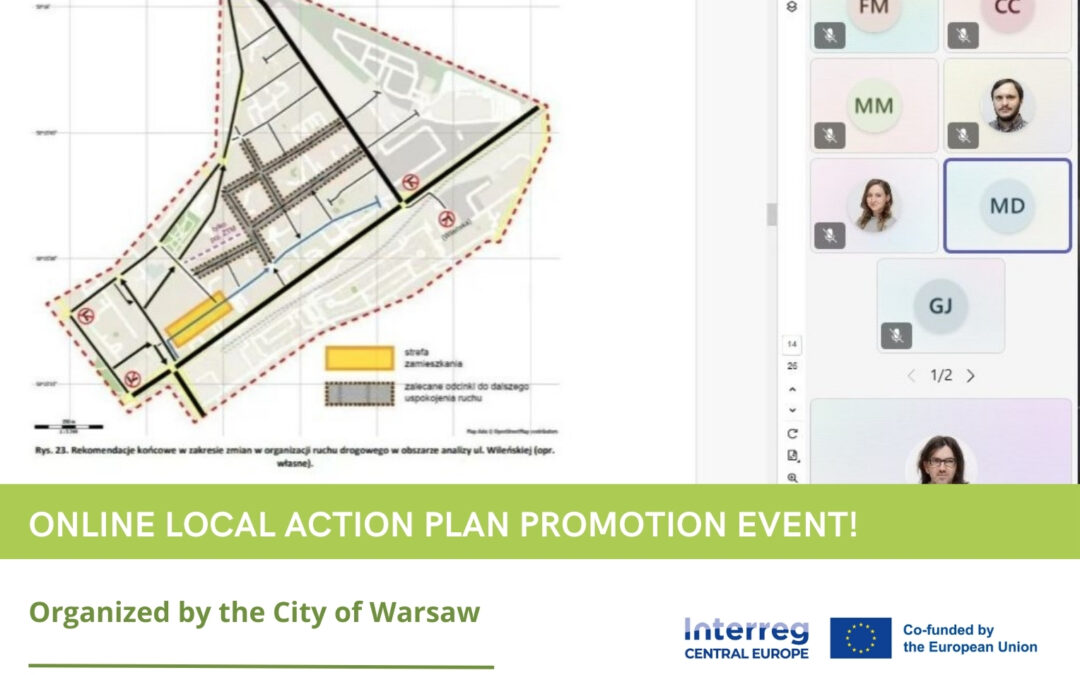 Collaborating for Greener Cities: Warsaw’s Online Local Action Plan Event