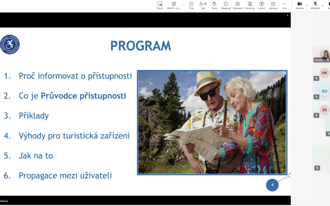Webinar on AccessibilityGuide is underway!