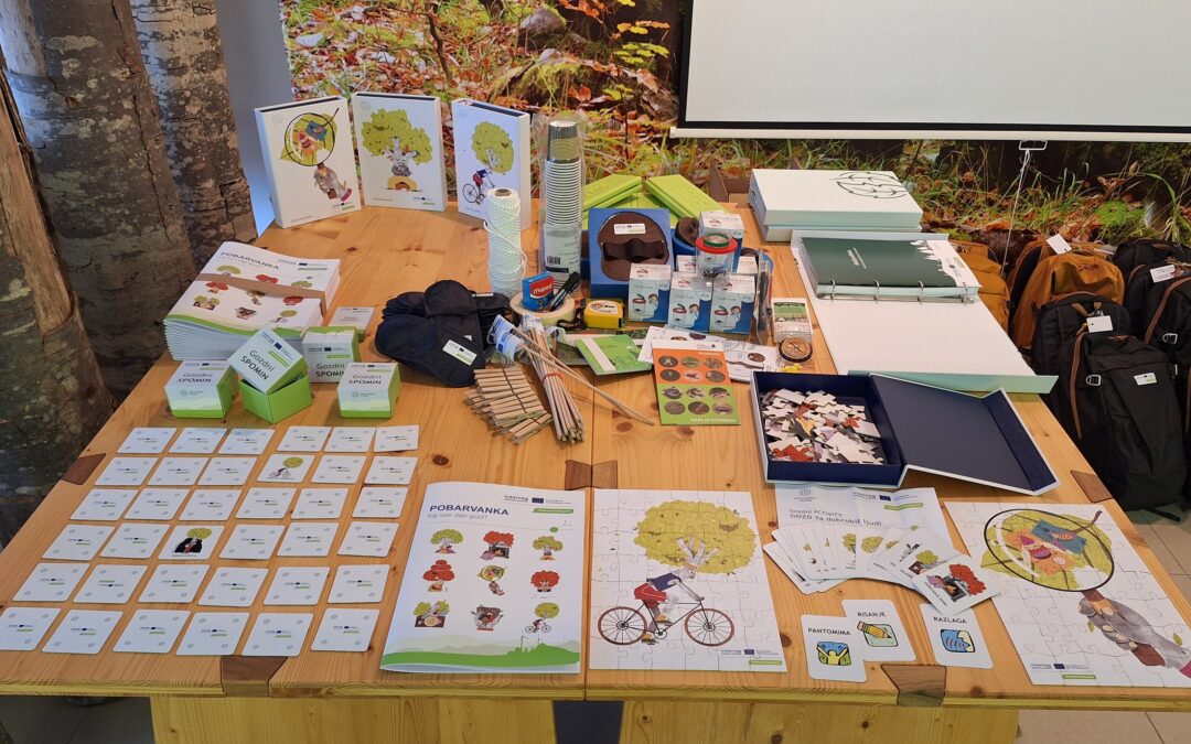 Presentation of the HFR manual “FOREST is a classroom” in Kočevje, Slovenia