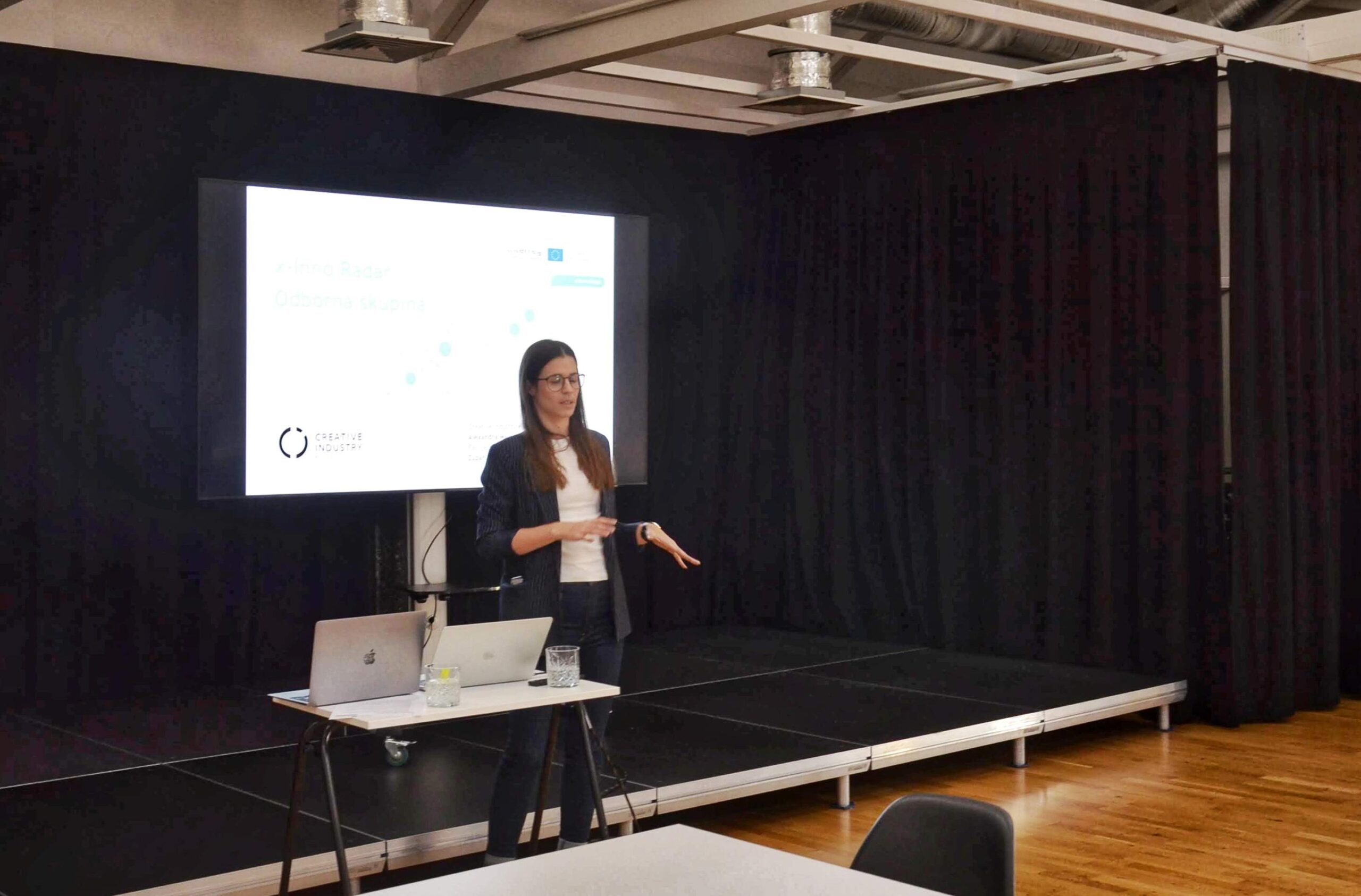 Alexandra Matiova, one of the experts in the Inspired by-session