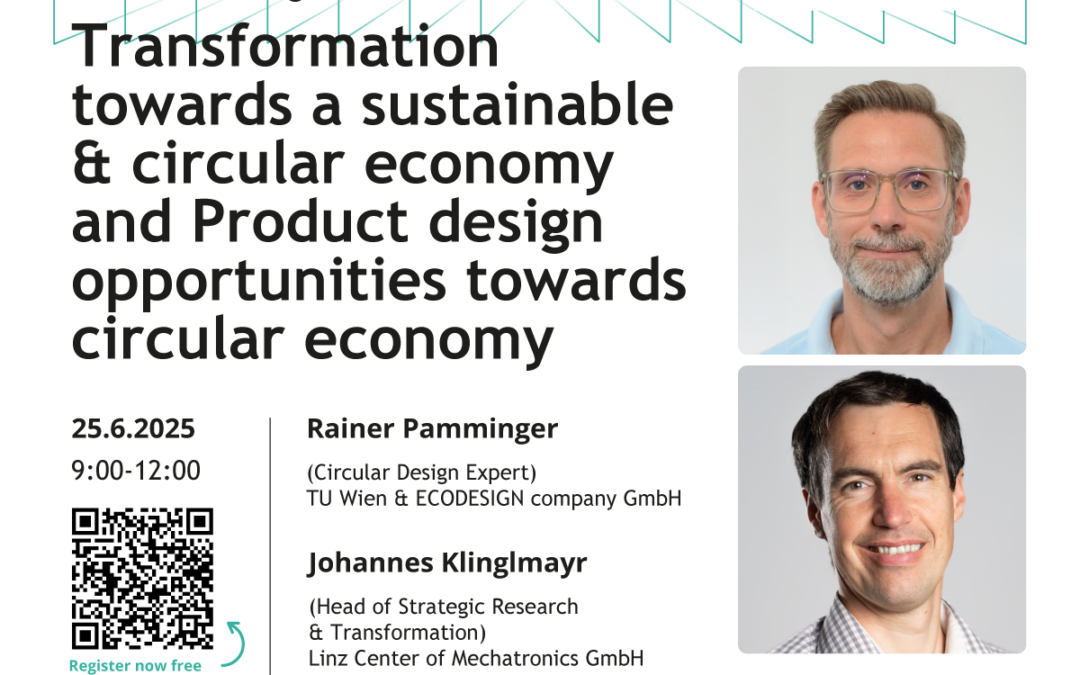 SMERF Training: Transformation towards a sustainable & circular economy and Product design opportunities towards circular economy