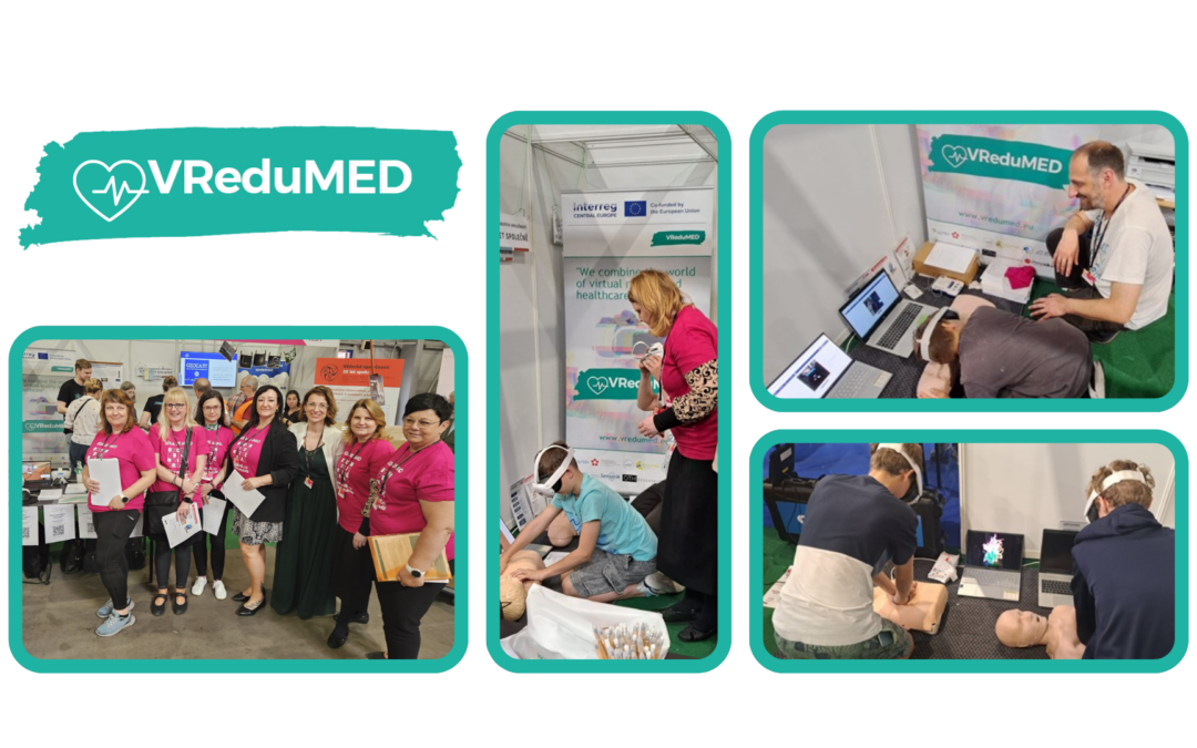 VReduMED interactive exhibition and workshop on the Science Fair in the Czech Republic