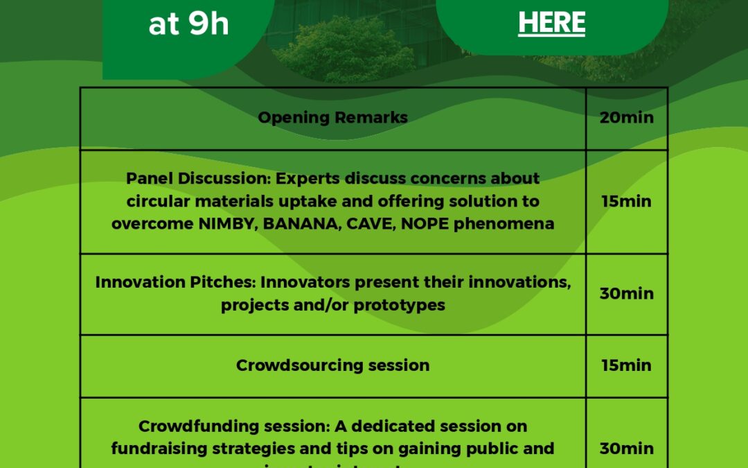 📣 Online Event: Community Innovation in Circular and Digital Construction